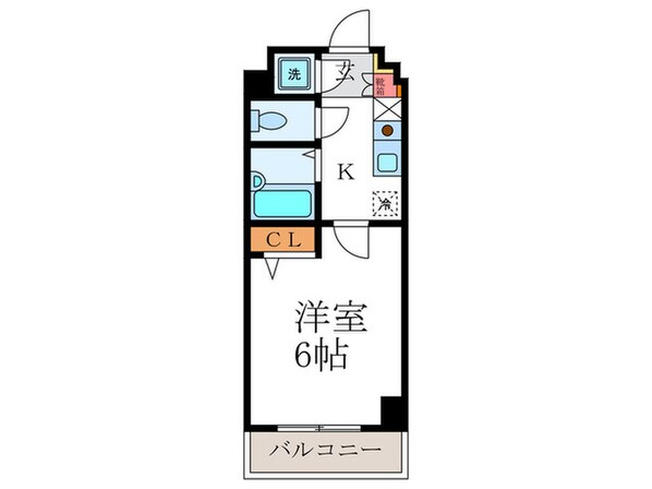 なかよしマンション四条大宮の物件間取画像